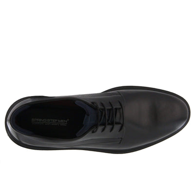 Spring Step Men Richard Black Shoe US 9.5-10