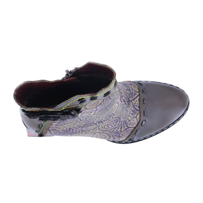L`Artiste Womens Striolle Grey Multi Boot - 36