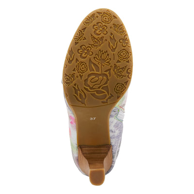 Spring Step L'Artiste Women's Enlighten Heeled Bootie Grey Multi EU 36 / US 5.5-6