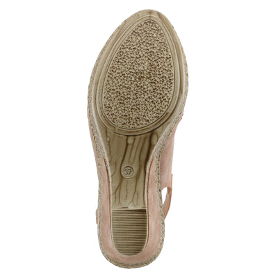 Patrizia Women's Iolite Wedge Sandal, Taupe, 6.5-7