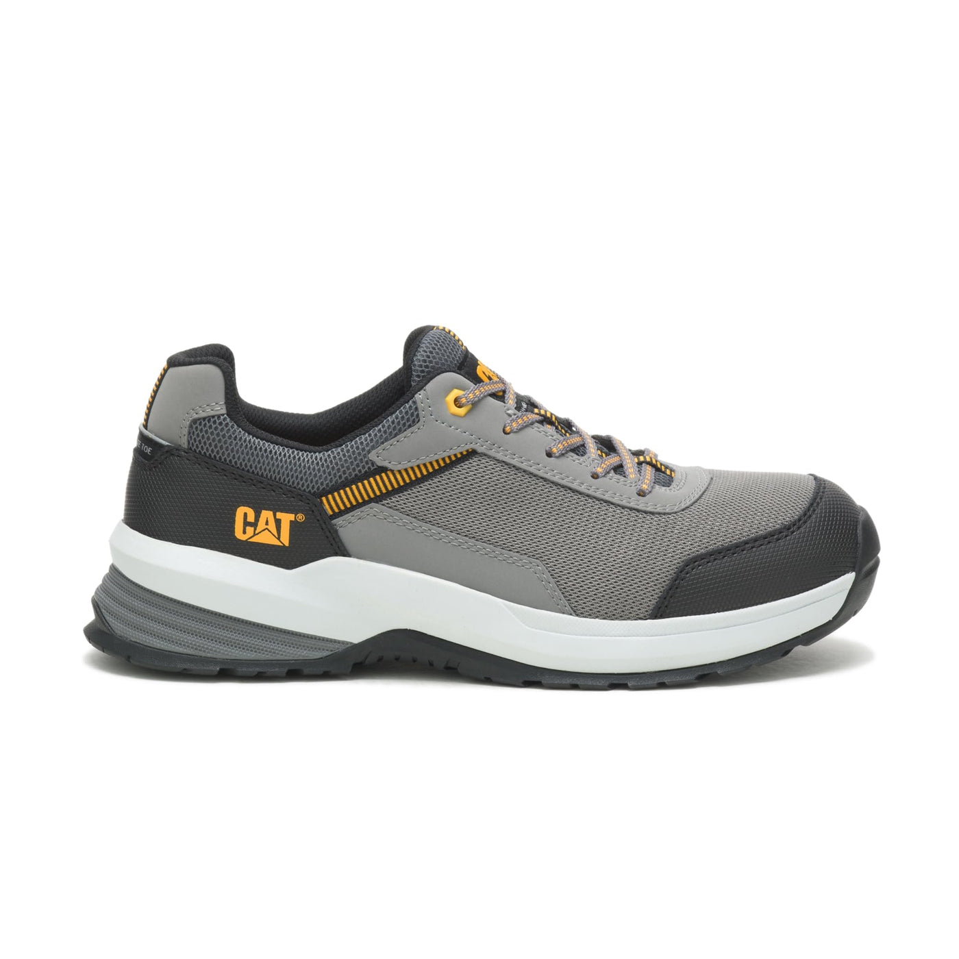 CAT Footwear Men's Streamline 2.0 Mesh Composite Toe Work Shoe, Med Charcoal, 11.5 Wide