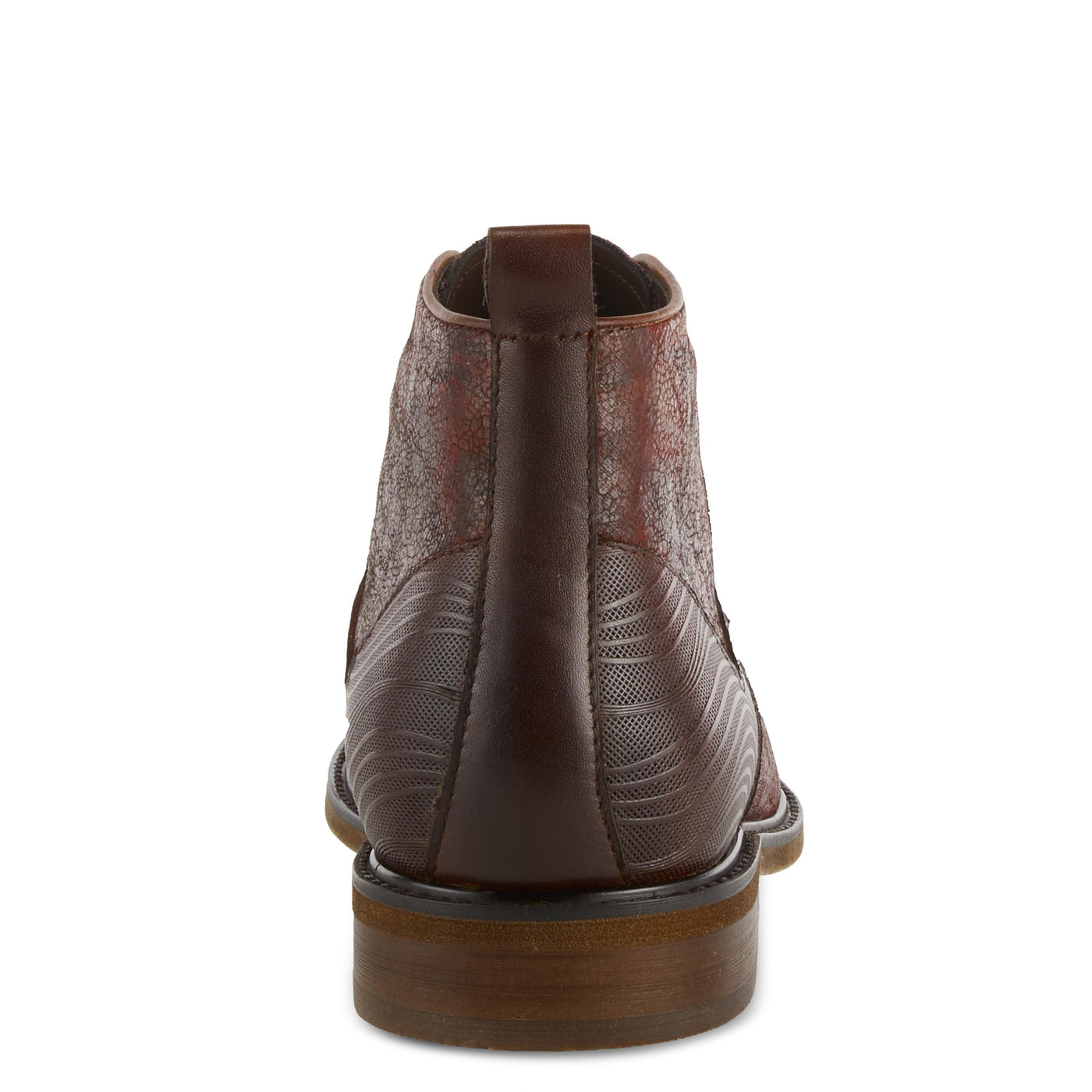 Spring Step L'Artiste Balvin Booties for Men - Cap-Toe Dress Shoe with Lace-up Closure - Comfortable Mens Shoes for Outdoor Walking - Bordeaux EU 45 / US 11.5