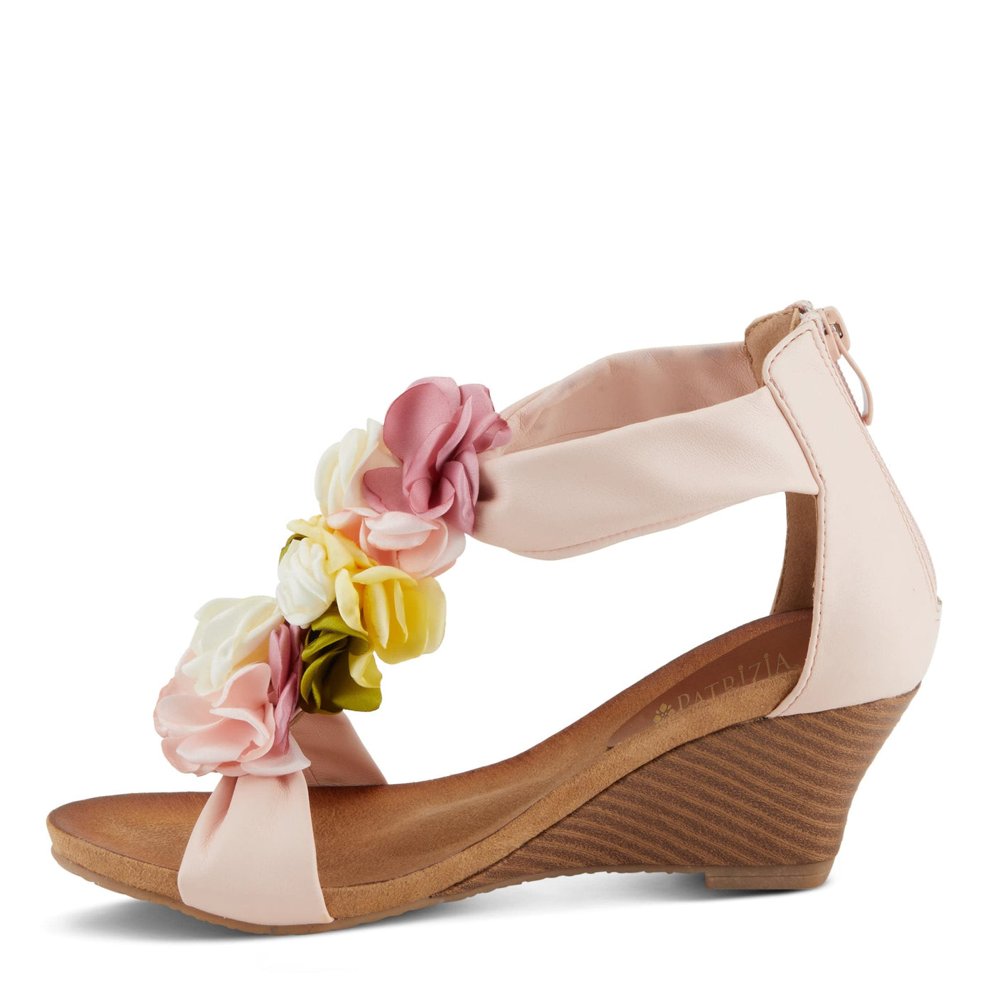 PATRIZIA Women's Begonia Wedge Sandal Pink Multi EU 38 / US 7.5-8