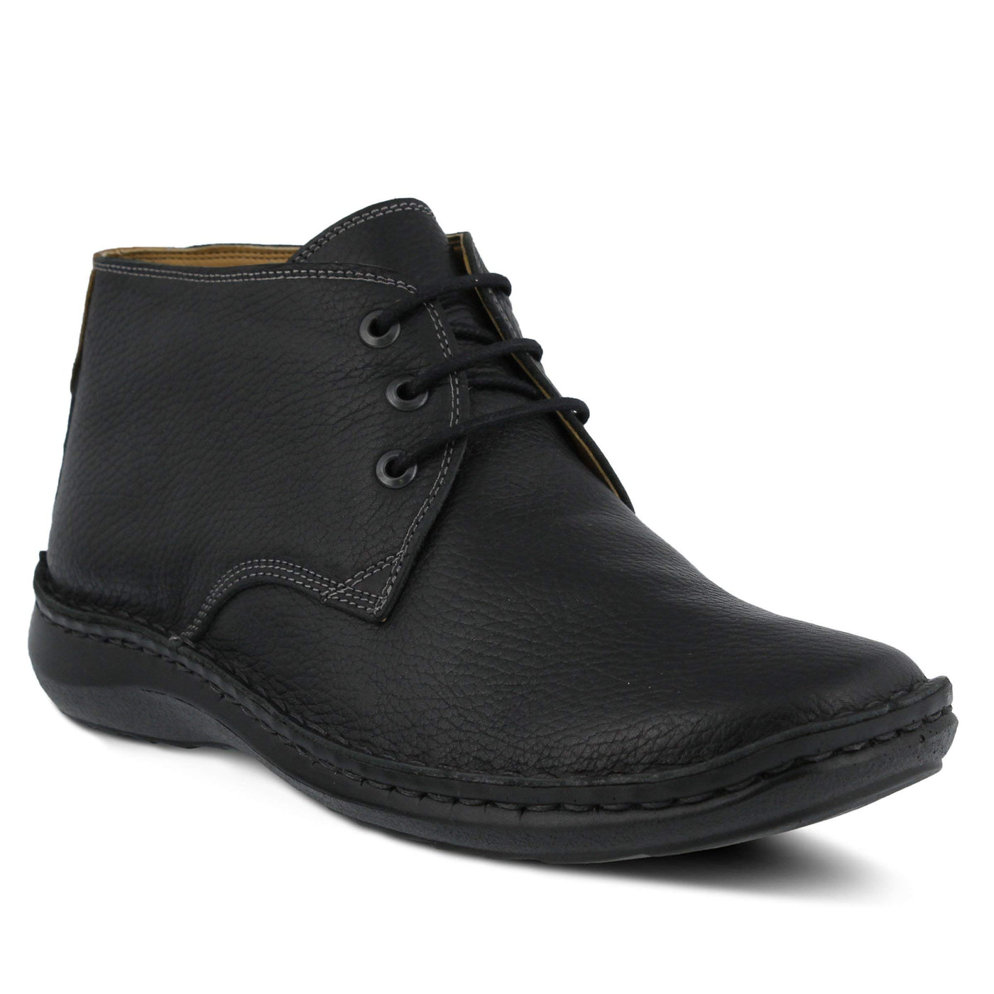 Spring Step Men Mathias Black Shoe US 10.5-11