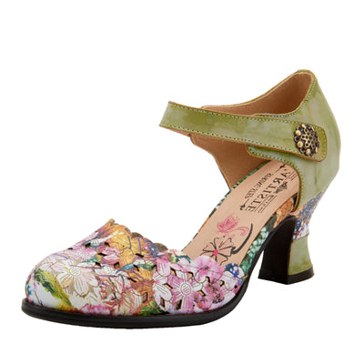 Spring Step L'Artiste Women's Floramaria Bootie Mint Green Multi EU 36 / US 5.5-6