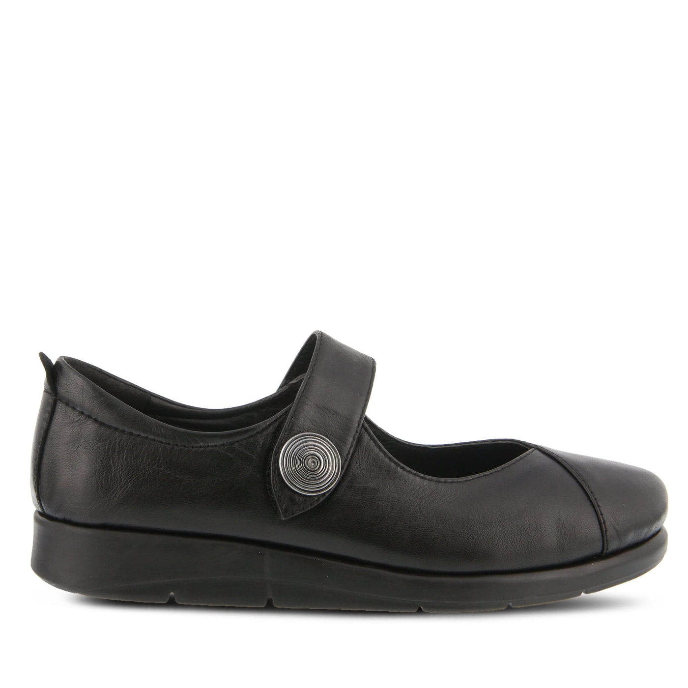 Spring Step Women's Zemira Mary Jane Shoe Black EU 37 / US 6.5-7