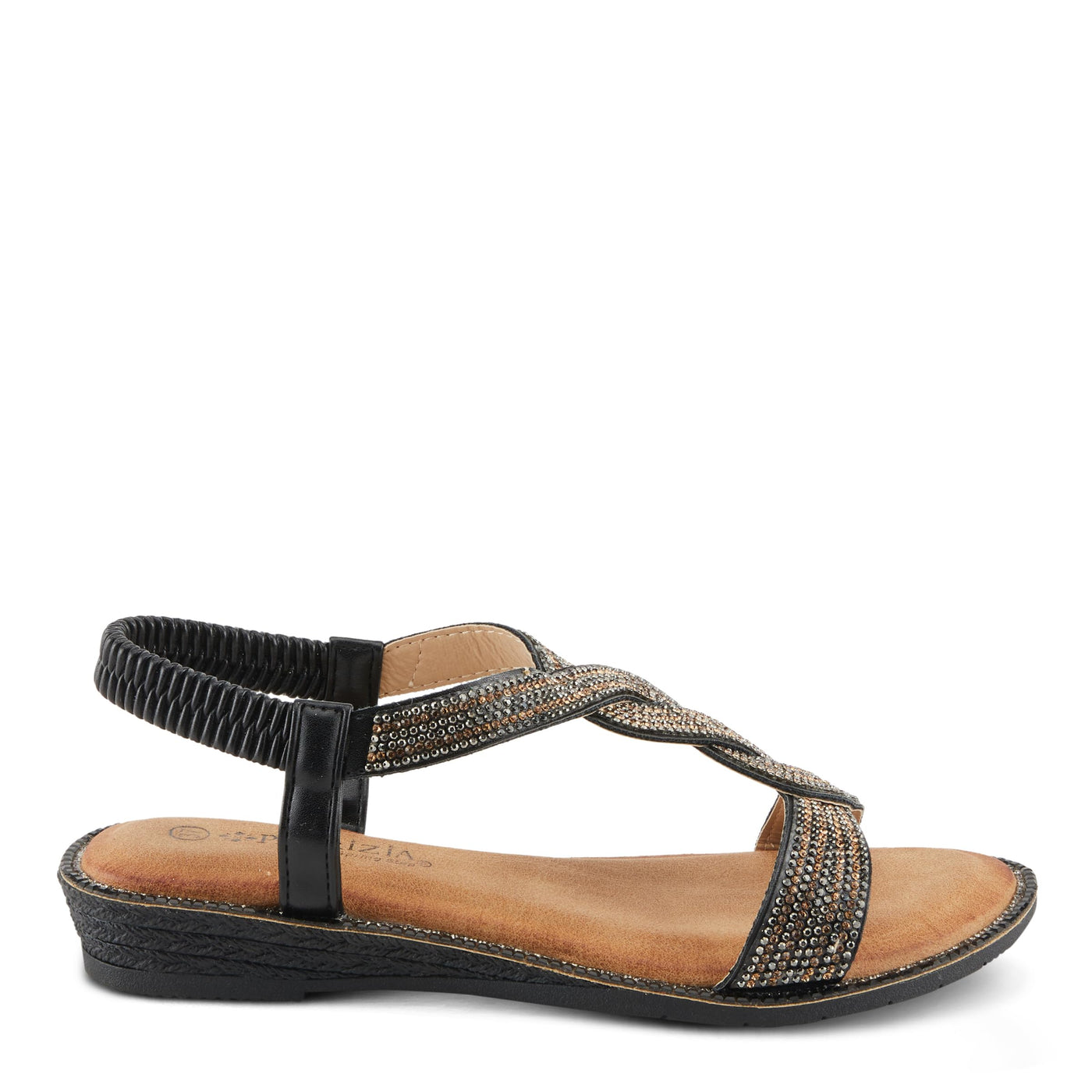 PATRIZIA Women's INVITE Flat Sandals Black EU 39 / US 8.5