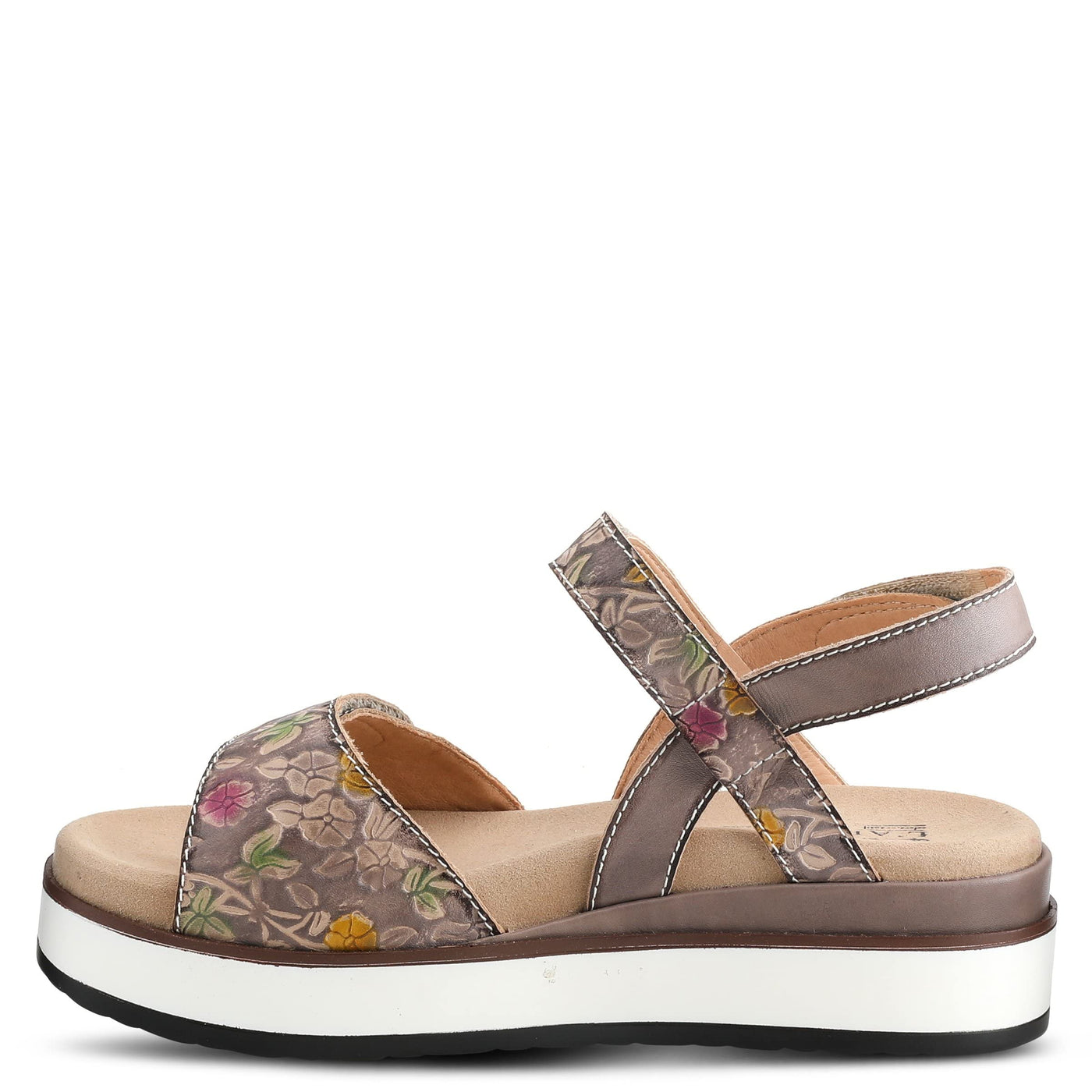 L'ARTISTE CLARA PLATFORM SANDALS GREY MULTI / EU 37 / US 6.5-7