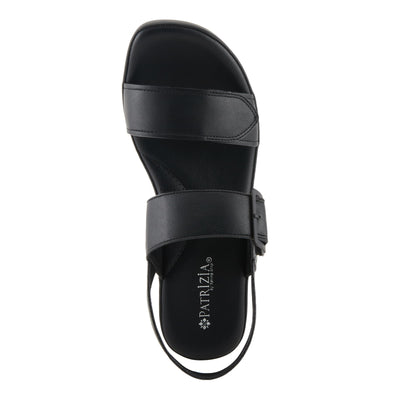 PATRIZIA Women's SANDLIN Slingback Heeled Sandals Black EU 42 / US 10.5-11