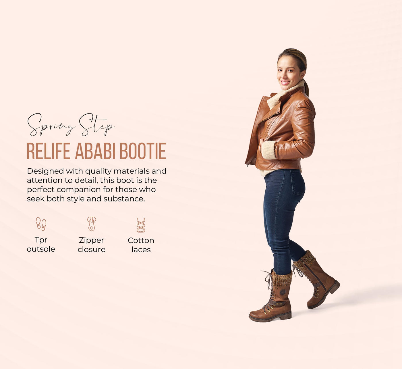 Spring Step Women's Ababi Winter Boot, Taupe, 40 EU/9 M US