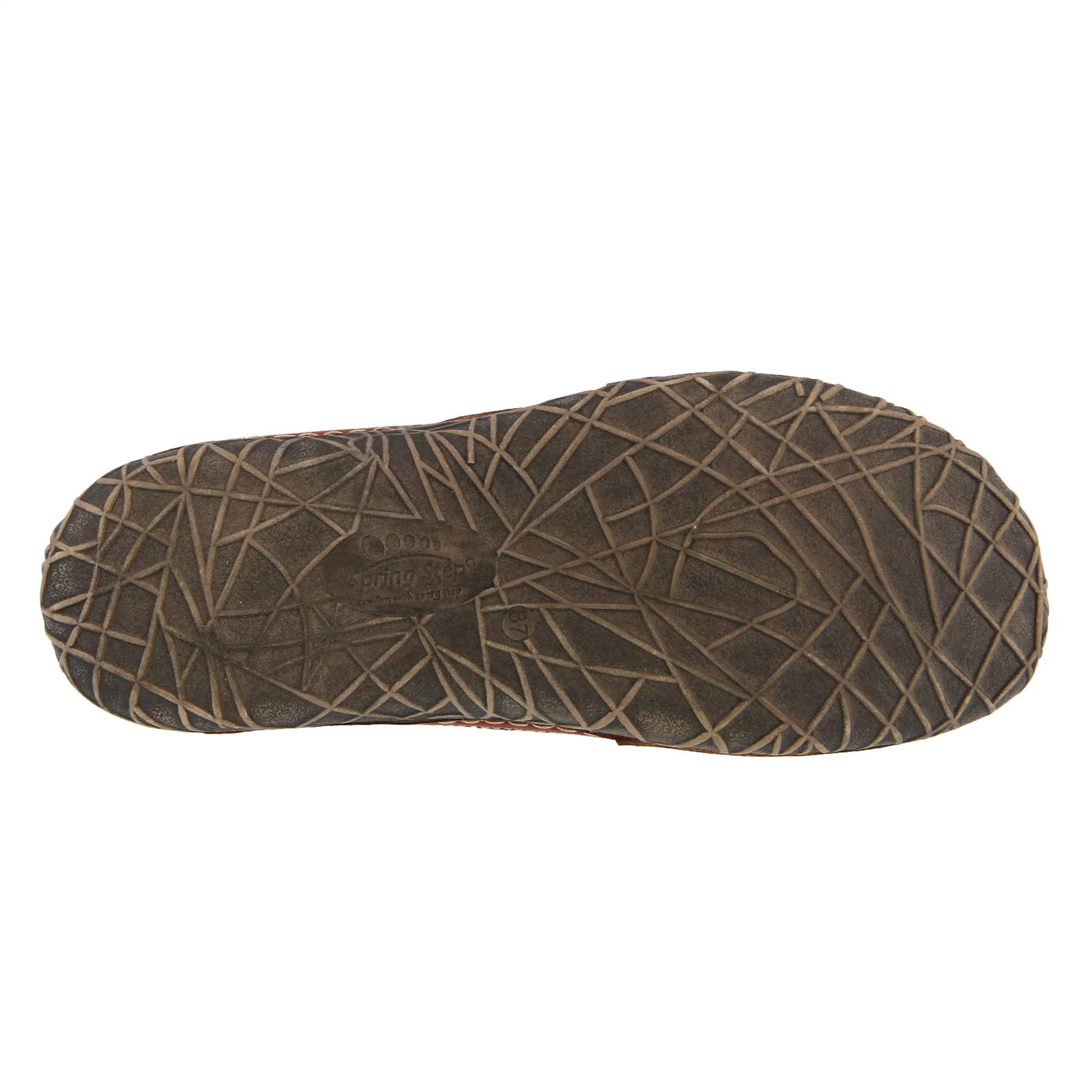 L�Artiste by Spring Step Women's Libora Flat, red, 37 EU/6.5-7 M US
