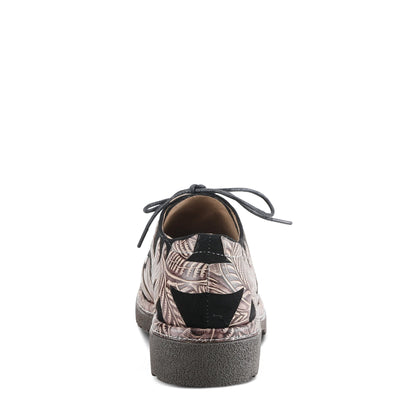 Spring Step L'Artiste Women's Jigsaw Sneaker Black Multi EU 38 / US 7.5-8