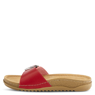 Flexus Women's Baronca Slide Sandal Red EU 37 / US 6.5-7
