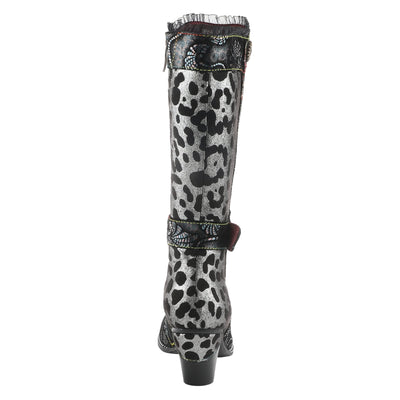L'Artiste by Spring Step Dessalta Black Multi EU 38 (US Women's 7.5-8) M