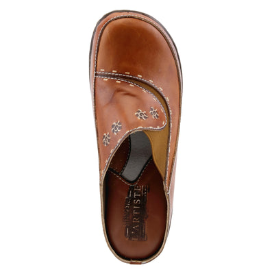 Spring Step L'Artiste Women's Chino Leather Loafer Camel Multi EU 39 / US 8.5