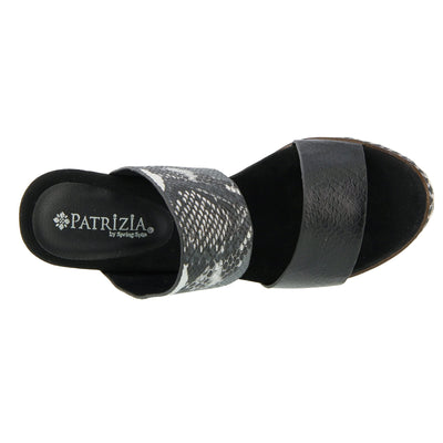 PATRIZIA Women's Jaenelle Sandals Black Multi EU 36 / US 5.5-6