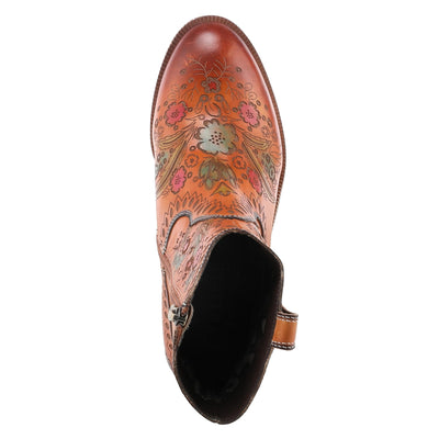 Spring Step L'Artiste Galop Boot for Womens - Ankle Boots with Inside Zipper Closure - Comfortable Western Ladies Boots for Outdoor - Camel EU 39 / US 8.5