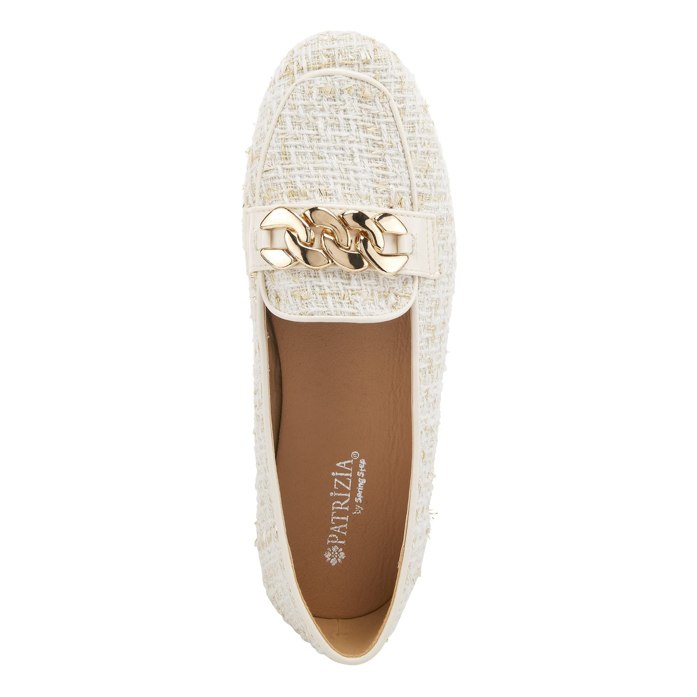 PATRIZIA Women's Boucle Slip-On ShoeOff White EU 38 / US 7.5-8