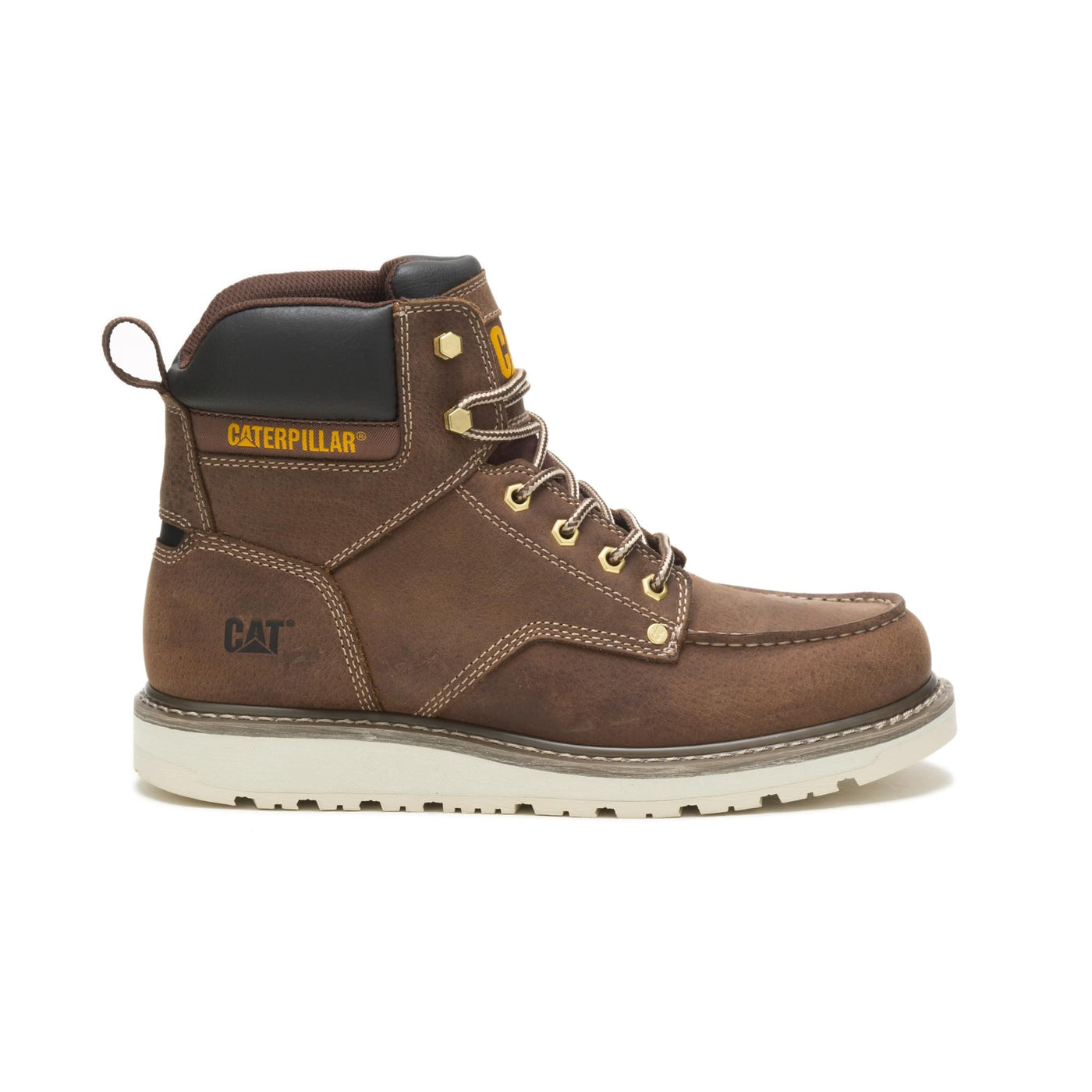 Cat Footwear Men's Calibrate Construction Boot, Khaki, 8