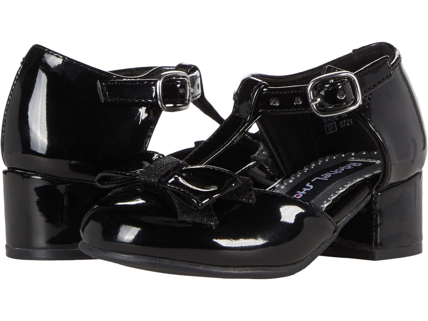 Rachel Kids Girl's Lil Mollina (Toddler/Little Kid) Black Patent 6 Toddler M