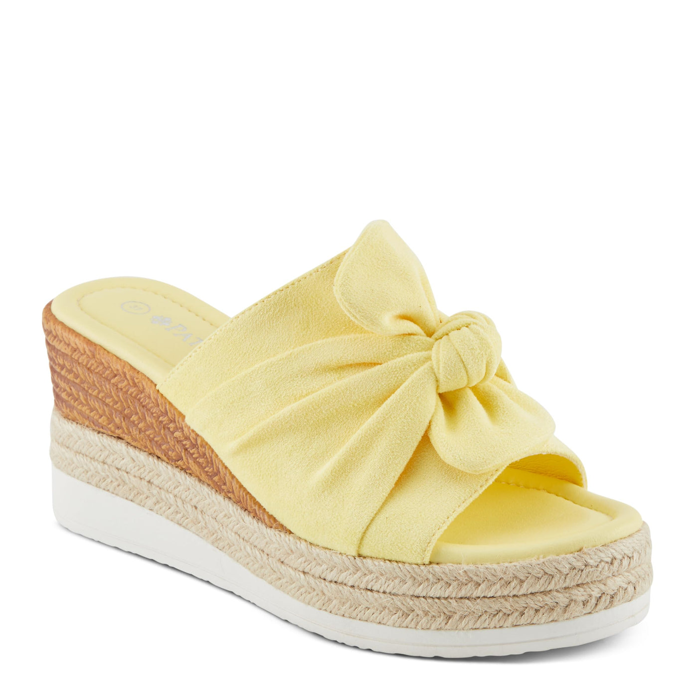 PATRIZIA Women's BELLALUCE Slide Wedge Sandals Yellow EU 37 / US 6.5-7