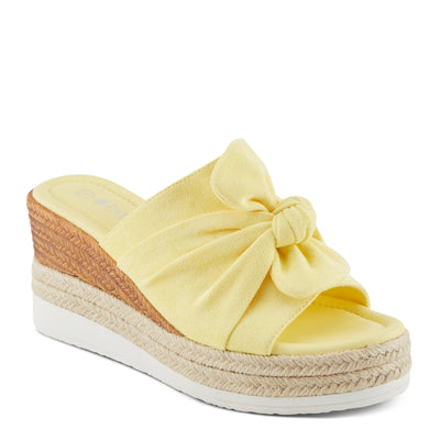 PATRIZIA Women's BELLALUCE Slide Wedge Sandals Yellow EU 37 / US 6.5-7