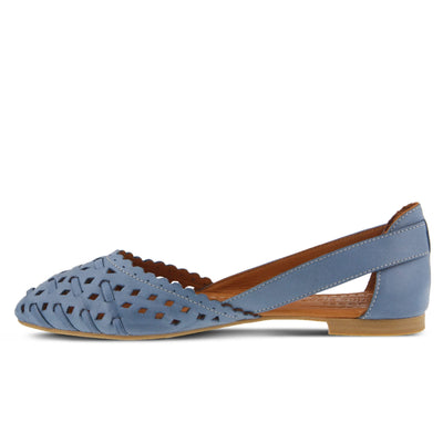 Spring Step Women's Delorse Slip-On Shoe Denim Blue EU 39 / US 8.5