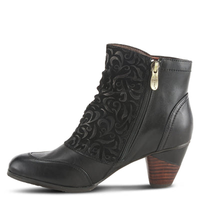 SPRING STEP L'ARTISTE Women's Belgard Ankle Bootie, Black, 41 EU/9.5-10 M US