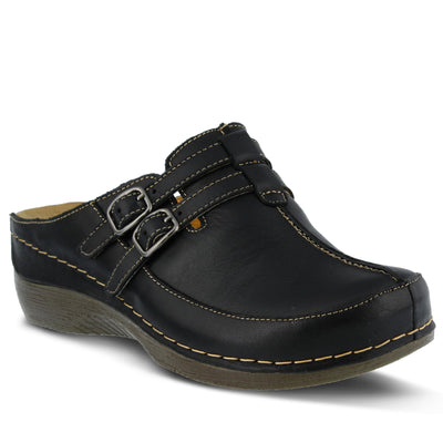 Spring Step Women's Happy Mule, Black, 41 EU/9.5-10 M US