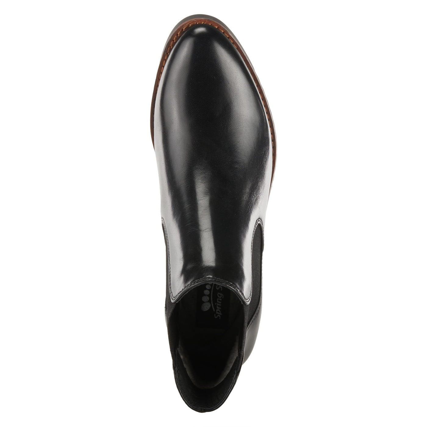 Spring Step Women's Vita Leather Bootie Black EU 39 / US 8.5