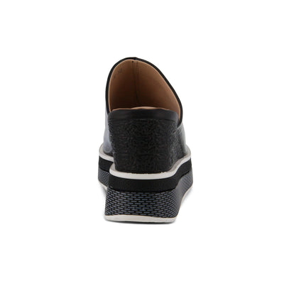L�Artiste by Spring Step Women's ALURRIN Platform, Black, 9