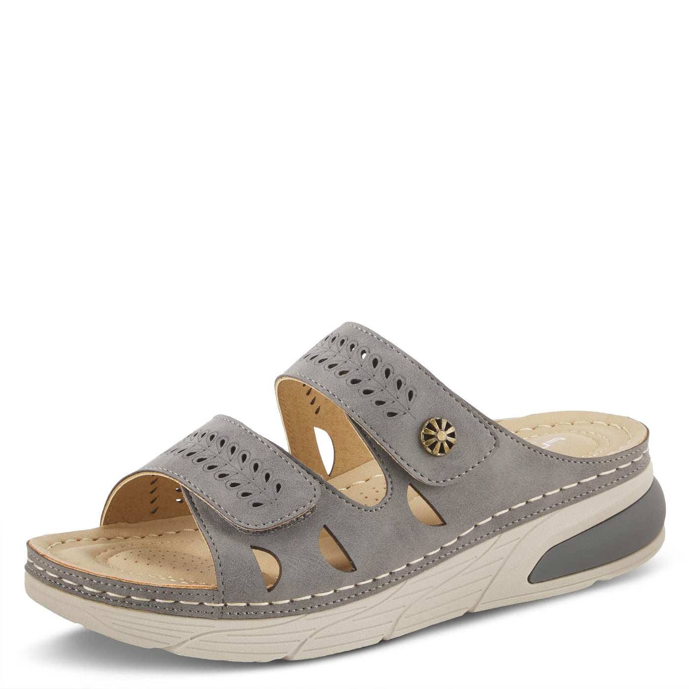 Flexus Women's Drifter Slide Sandal Tan EU 40 / US 9