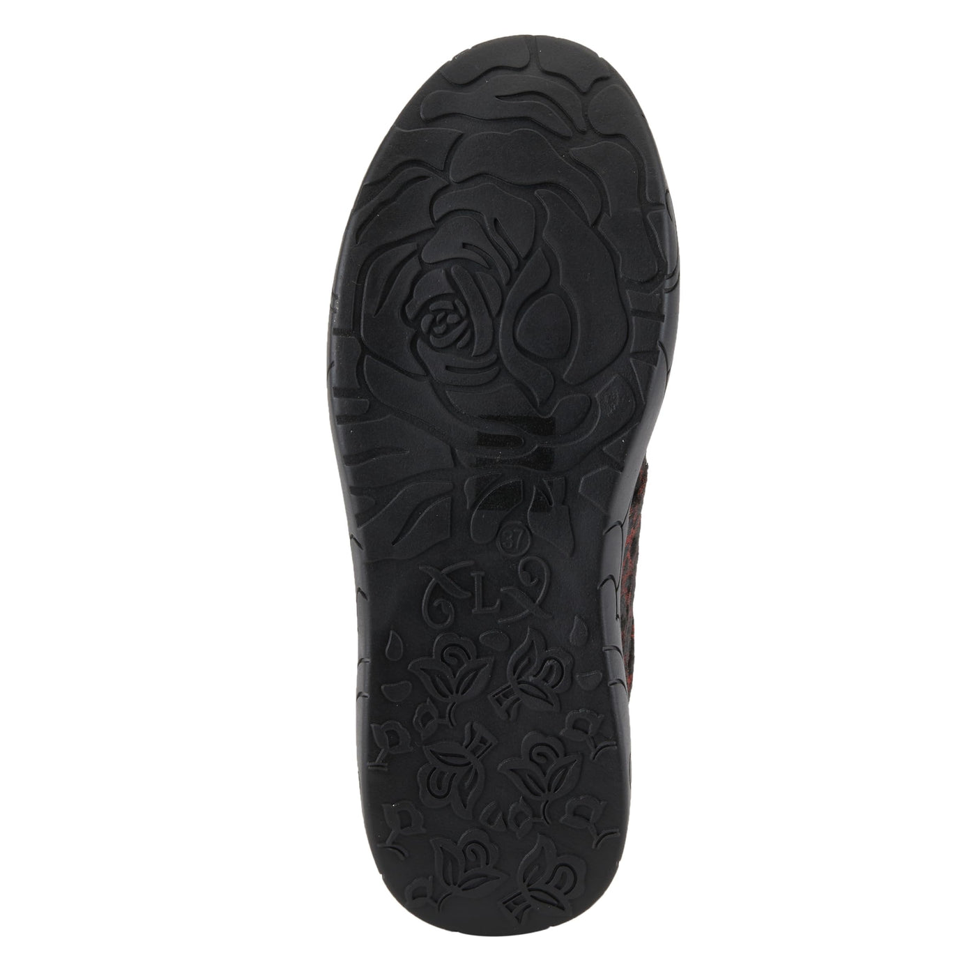Spring Step L'Artiste Danli-Cheeta Snakers for Women - Animal Print Girls Sneaker - Ladies Fashion Snakers with Zipper and Adjustable Laces - Red Multi EU 37 / US 6.5-7