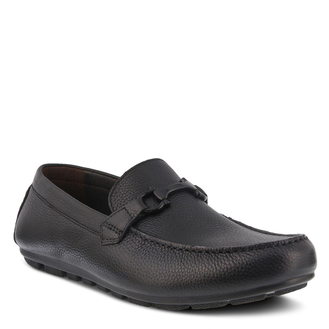 Spring Step Men Jarrett Loafer Flat, BLACK,12 M US