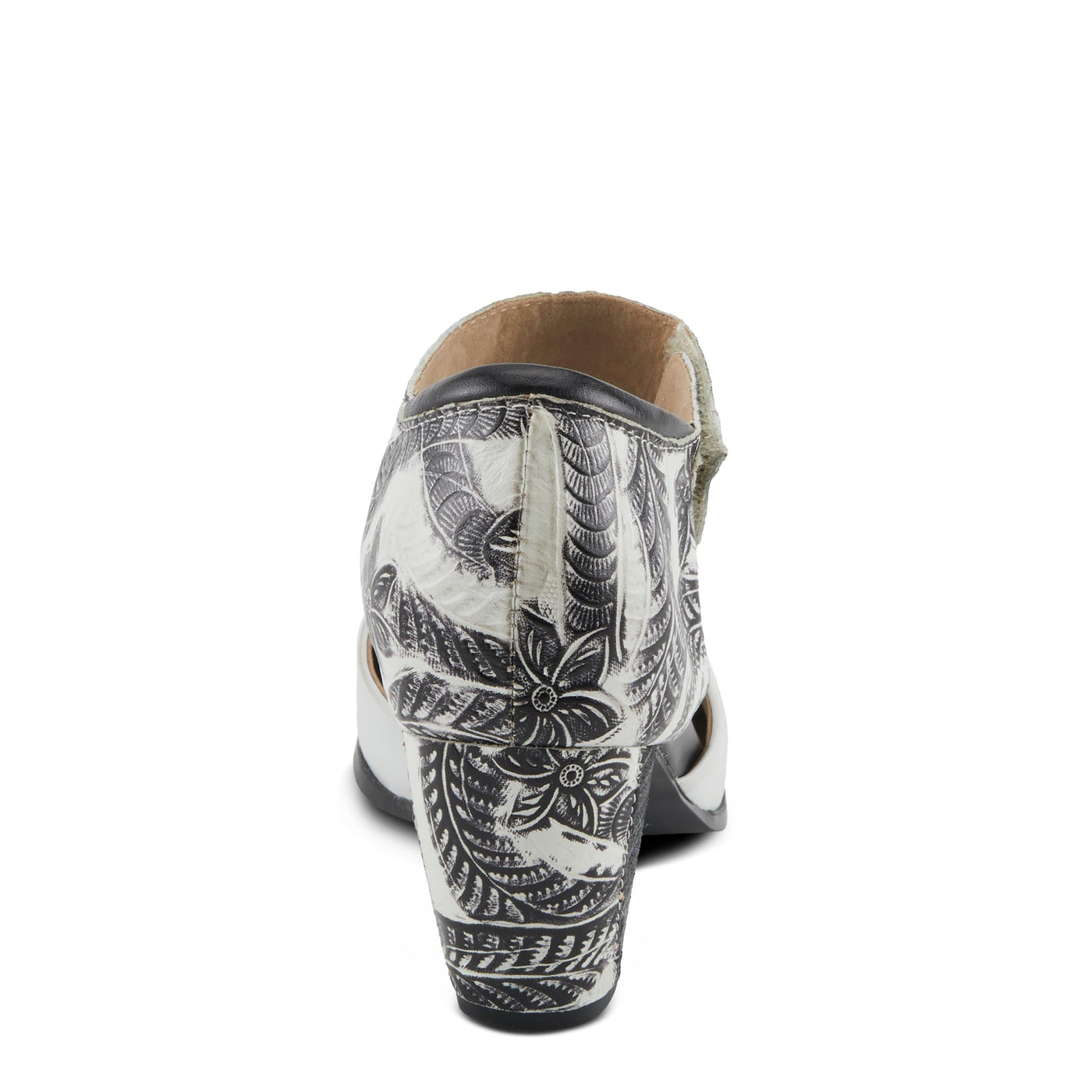 Spring Step L'Artiste Women's Toolie Mary Jane Heeled Shoe Off White Multi EU 38/7.5-8