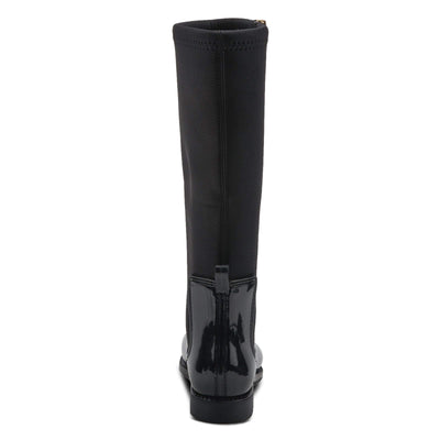 Spring Step womens Rain Boot, Black, 7.5-8 US
