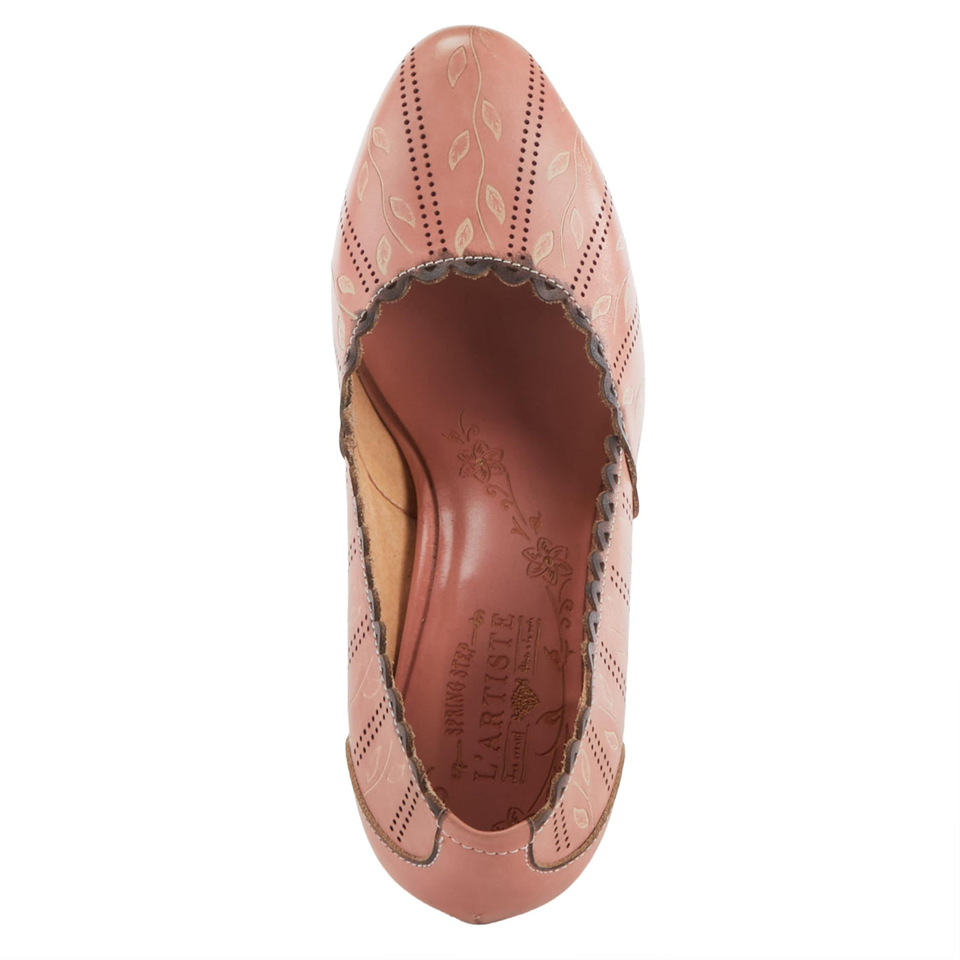 Spring Step L'Artiste Women's Zurisis Leather Heel Blush EU 36 / US 5.5-6