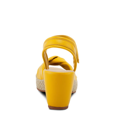 PATRIZIA Women's Essence Slingback Sandals Yellow EU 41 / US 9.5-10