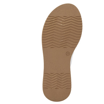 Spring Step Women's EBOSIA Slide Sandal White EU 40/9