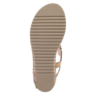 L'Artiste by Spring Step Wellesta Beige Multi Leather 42 (US Women's 10.5-11) M