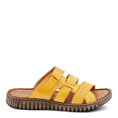 Spring Step Women's Olly Sandal, Mustard, 9.5-10