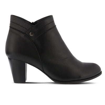 Spring Step womens Itilia Ankle Bootie, Black, 8.5 US