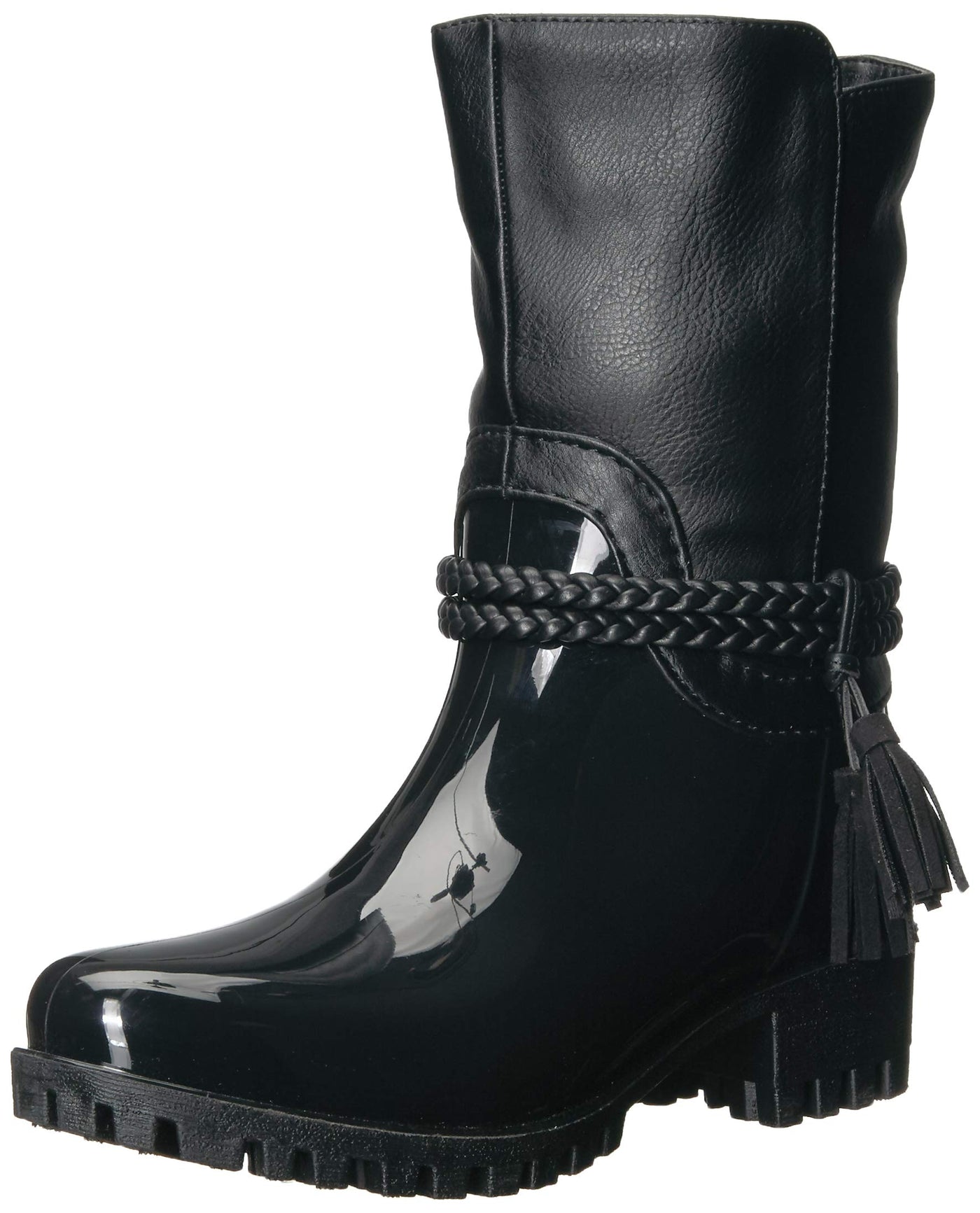 Spring Step Women's Glover Rain Boot, Black, 37 M EU Medium EU (US 6.5 7 US)