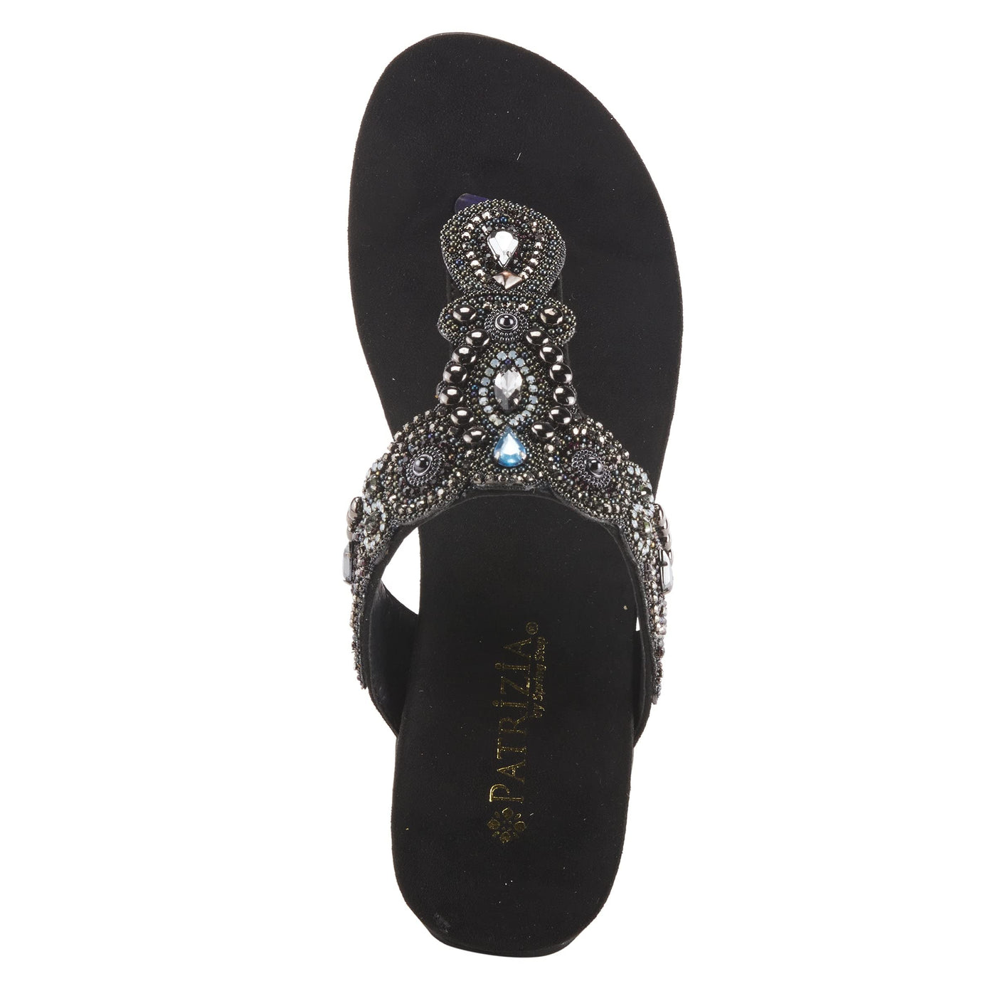 PATRIZIA Women's Fiesole Slide Sandal Black EU 38 / US 7.5-8