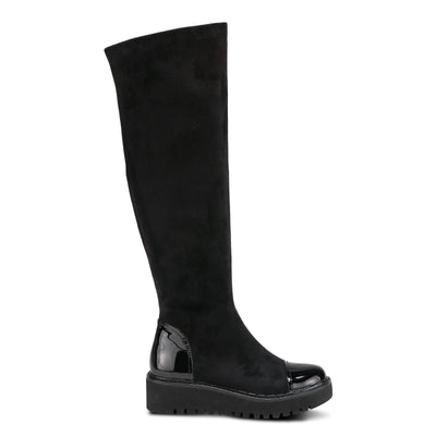 Azura by Spring Step Women's Quappa Riding Boot, Black, 36 EU/5.5-6 M US