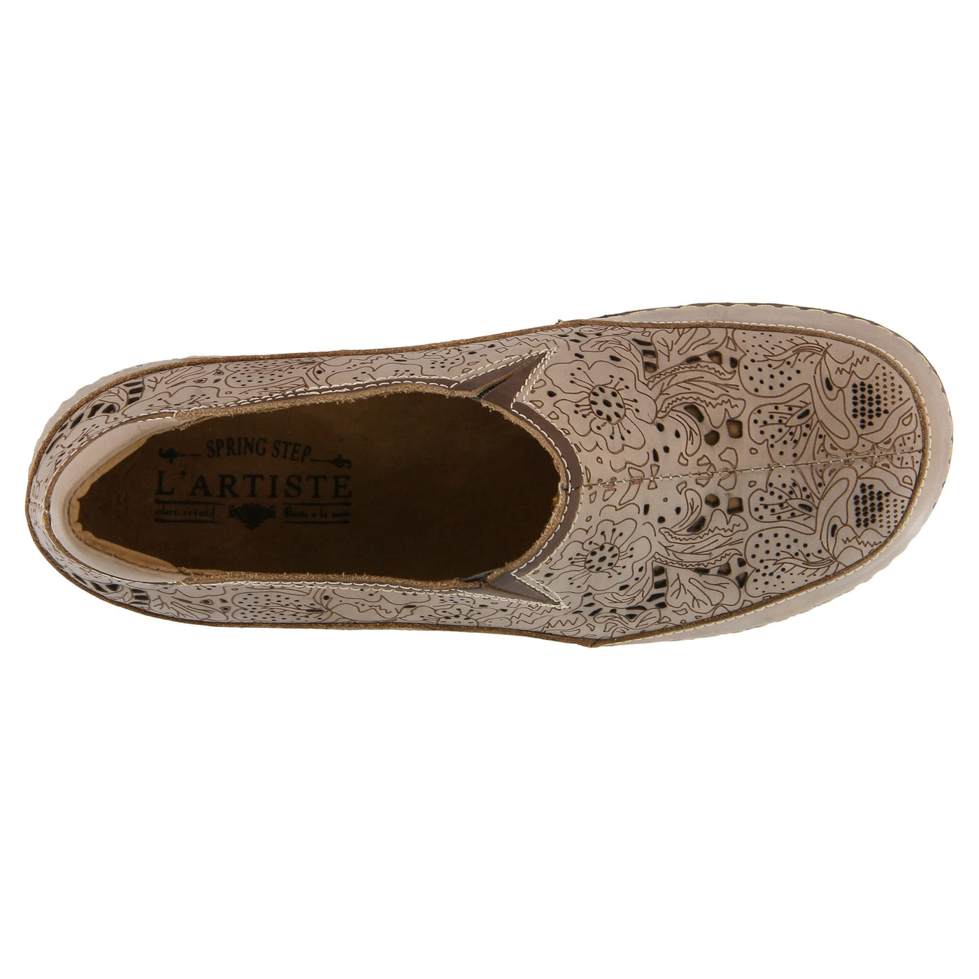 Spring Step L`Artiste Women's Libora Slip-On Shoe Grey EU 36 / US 5.5-6
