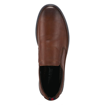 Spring Step Men's Lugano Slip-On Shoe Cognac EU 41 / US 8-8.5