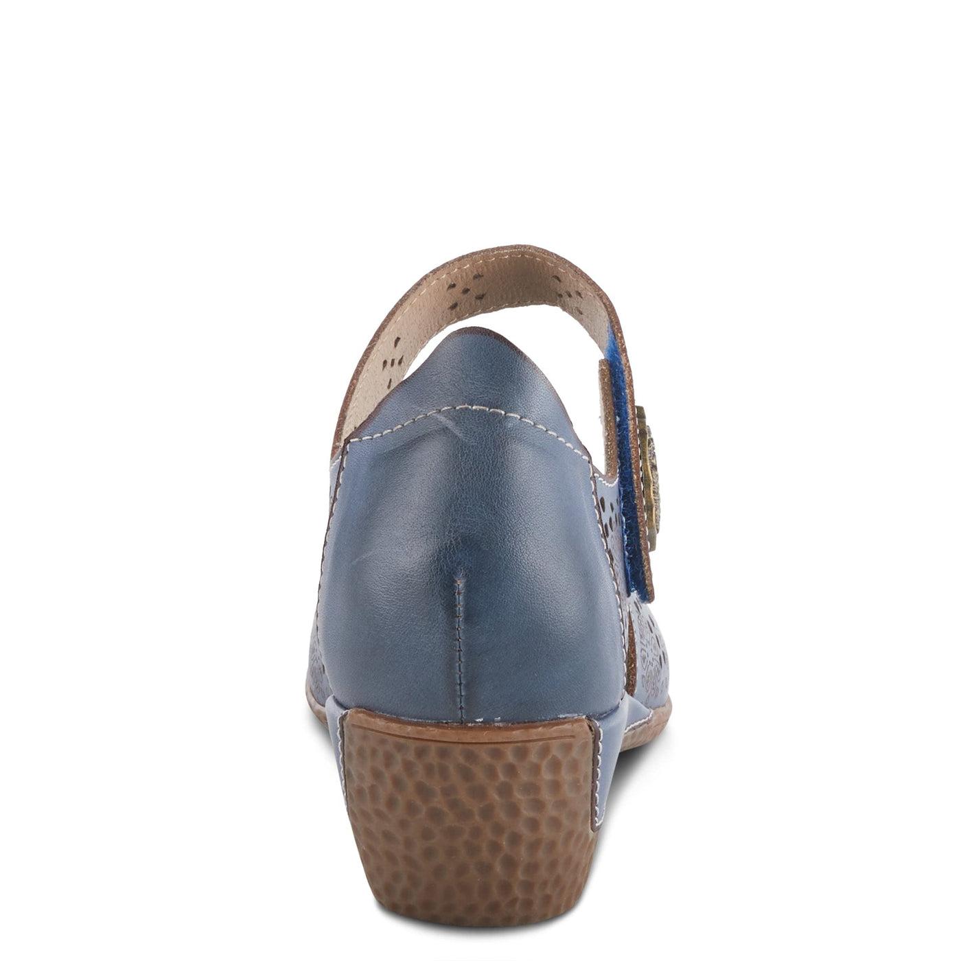 Spring Step L'Artiste Women's Americana Wedge Mary Jane Shoe Navy EU 41 / US 9.5-10