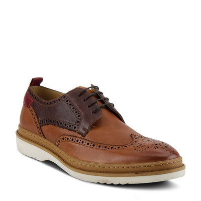 Spring Step Men's Maximus Lace-Up Shoe Camel Multi EU 41 / US 8-8.5