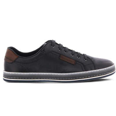 Spring Step Men Tommie Black Shoe US 9.5-10